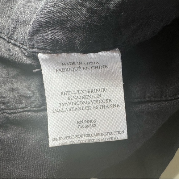 Theory Black Hannon Cargo Trousers Size 4 - Picture 11 of 11